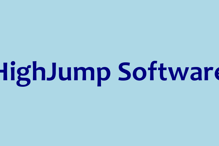 Software House HighJump Software