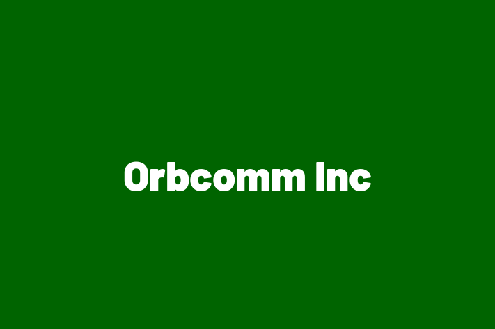 Software Solutions Provider Orbcomm Inc