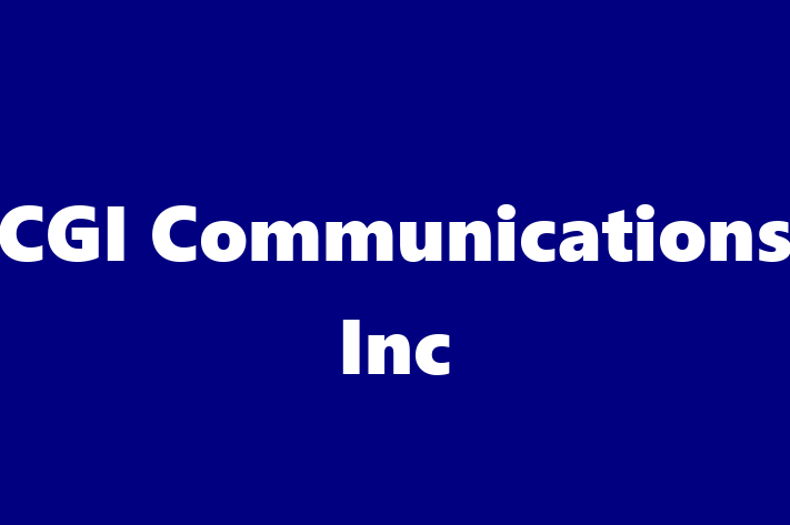 Software Consultancy CGI Communications Inc