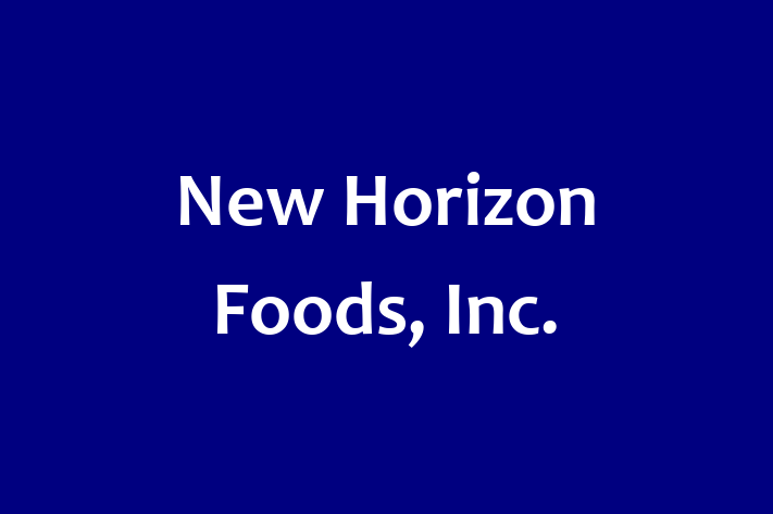 Talent Management New Horizon Foods Inc.