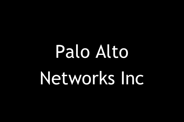 Software House Palo Alto Networks Inc