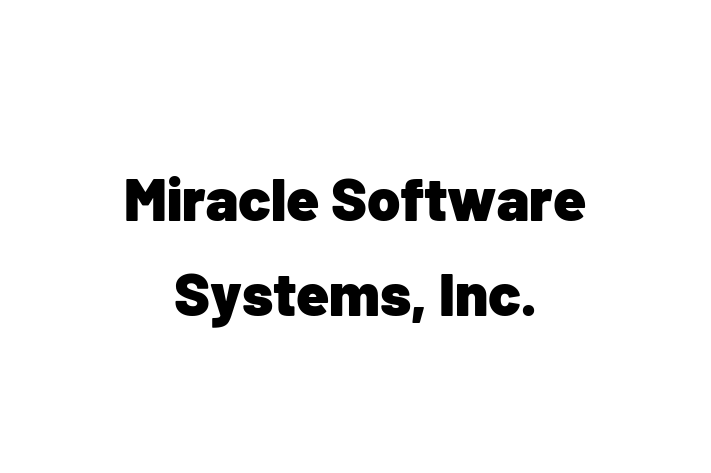 Technology Company Miracle Software Systems Inc.