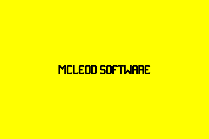 Software Development Company McLeod Software