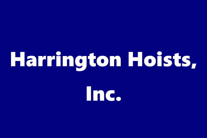 Personnel Management Harrington Hoists Inc.