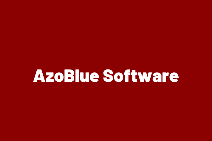 Tech Solutions Company AzoBlue Software