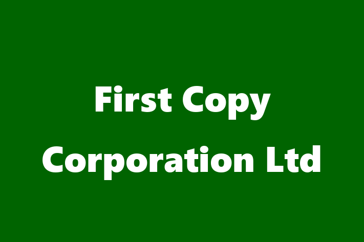 IT Company First Copy Corporation Ltd