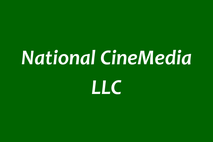 Digital Solutions Provider National CineMedia LLC