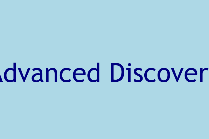 Software Services Company Advanced Discovery