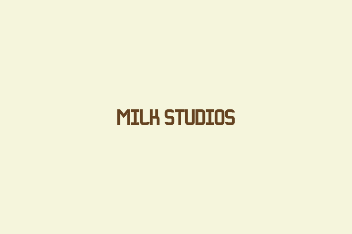 Application Development Company MILK Studios