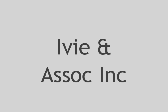 Software Services Company Ivie Assoc Inc