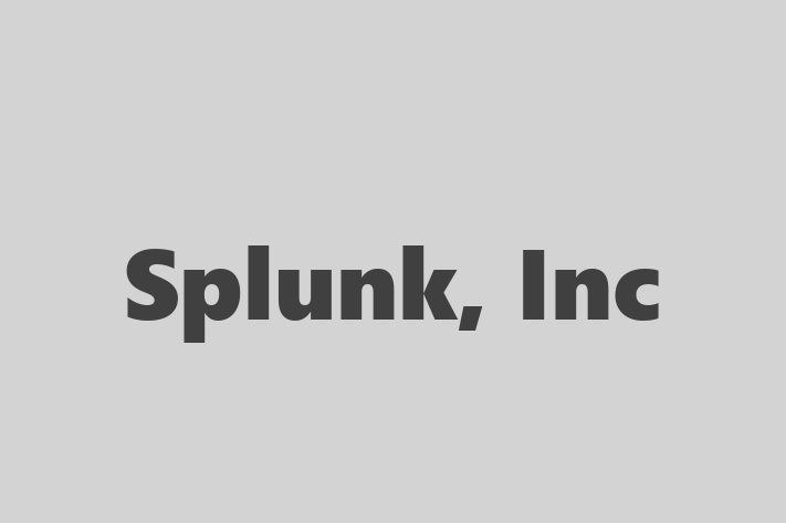 Software Services Company Splunk Inc