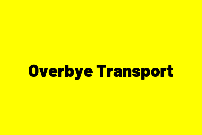 Employee Resource Management Overbye Transport