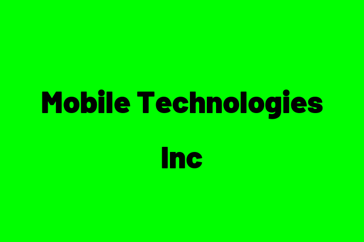 Technology Company Mobile Technologies Inc