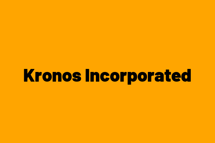 Software Development Company Kronos Incorporated