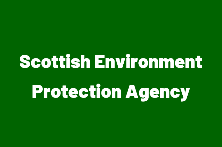 Software Services Company Scottish Environment Protection Agency