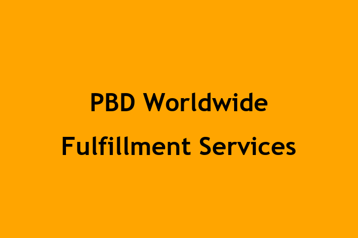 Technology Solutions Firm PBD Worldwide Fulfillment Services