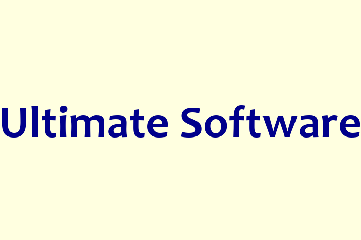 Software Engineering Company Ultimate Software