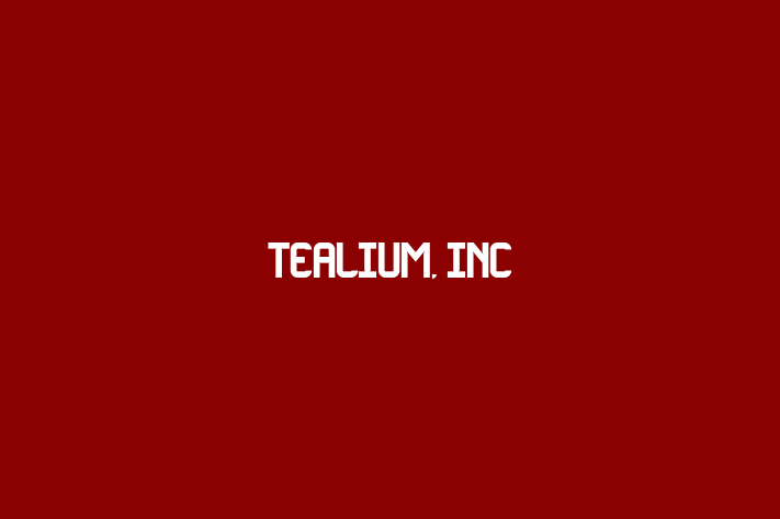 Software Firm Tealium Inc