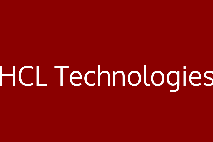 Software Solutions Provider HCL Technologies