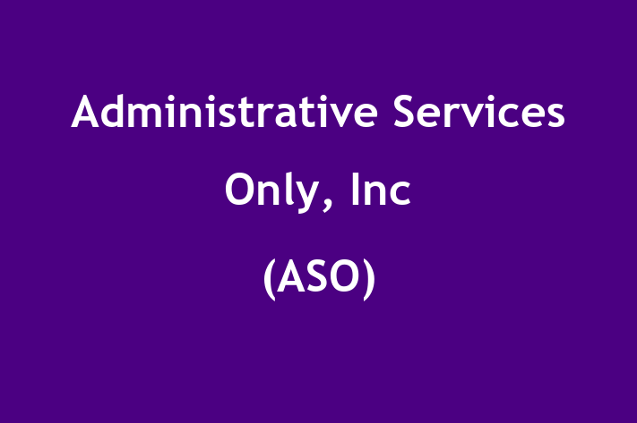 Workforce Management Administrative Services Only Inc ASO