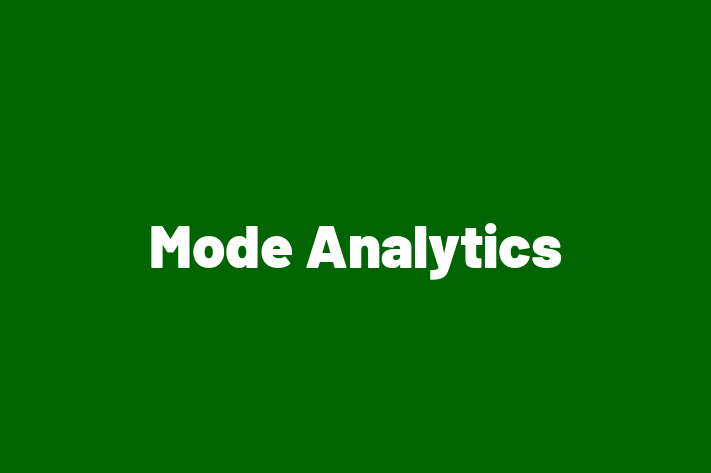 Digital Solutions Provider Mode Analytics