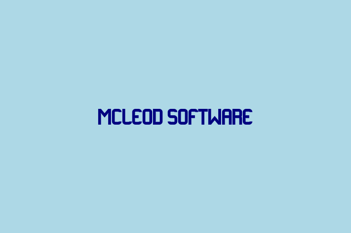 Software House McLeod Software