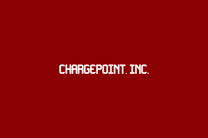 Software Services Company ChargePoint Inc.