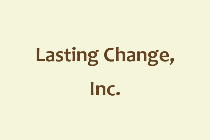 HR Administration Lasting Change Inc.