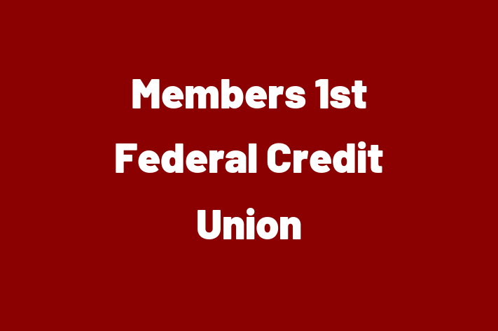 Human Capital Management Members 1st Federal Credit Union