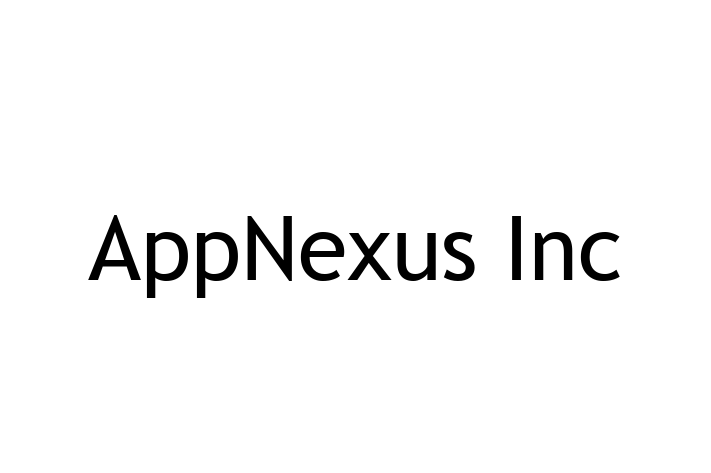 Digital Solutions Provider AppNexus Inc