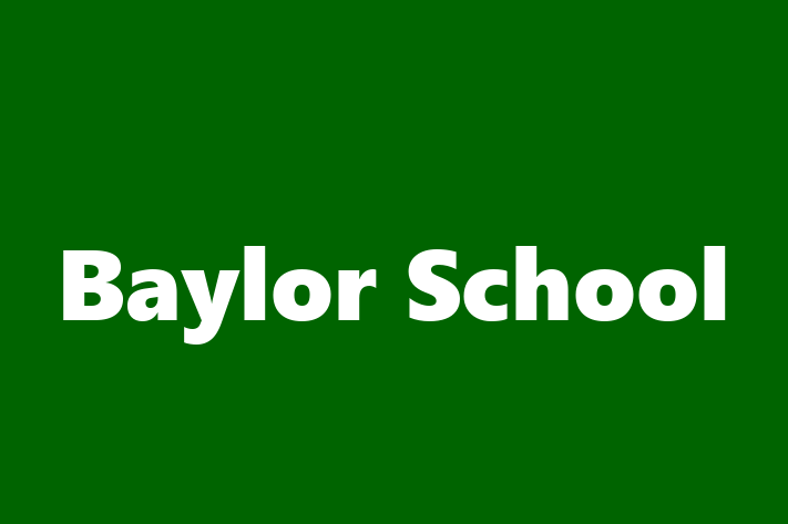 Staff Management Baylor School