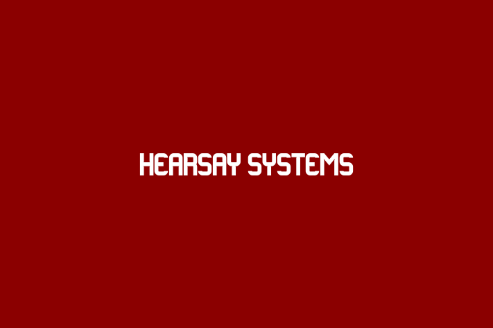 IT Company Hearsay Systems