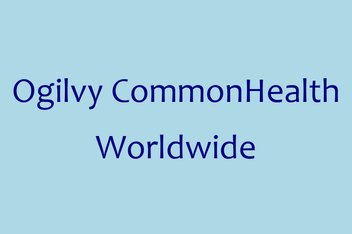 Software Services Company Ogilvy CommonHealth Worldwide