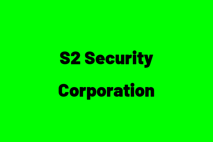 Software Services Company S2 Security Corporation