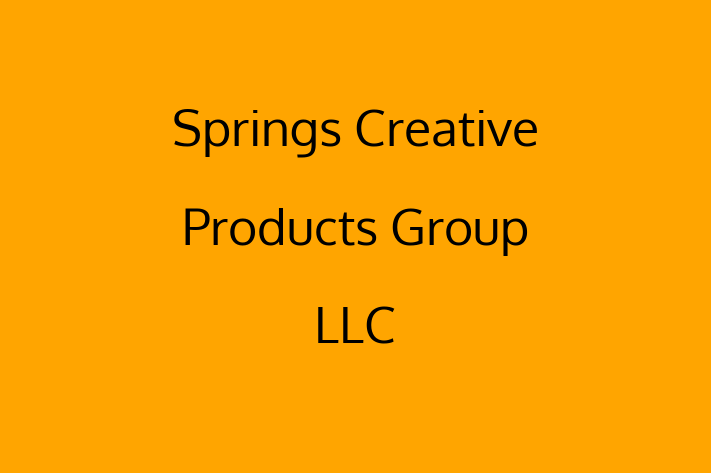 Technology Company Springs Creative Products Group LLC