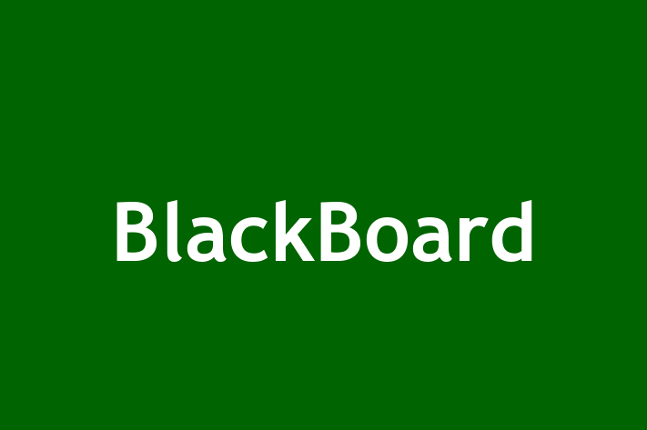 Software Solutions Provider BlackBoard