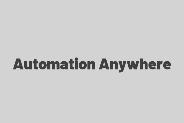 Tech Firm Automation Anywhere