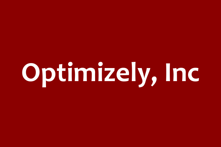 Technology Solutions Firm Optimizely Inc