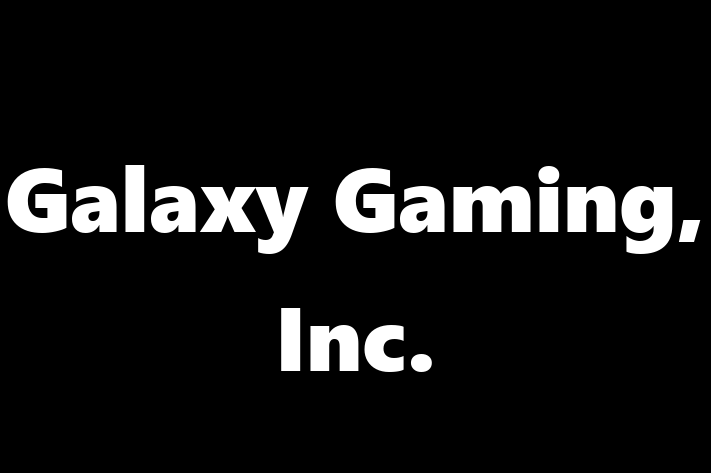 Employee Resource Management Galaxy Gaming Inc.