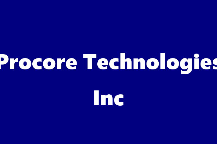 IT Company Procore Technologies Inc