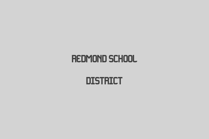 Employee Resource Management Redmond School District