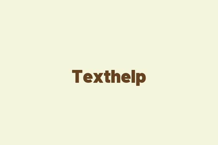 Technology Company Texthelp