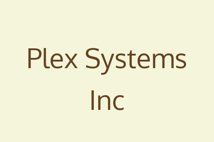 Software Development Firm Plex Systems Inc