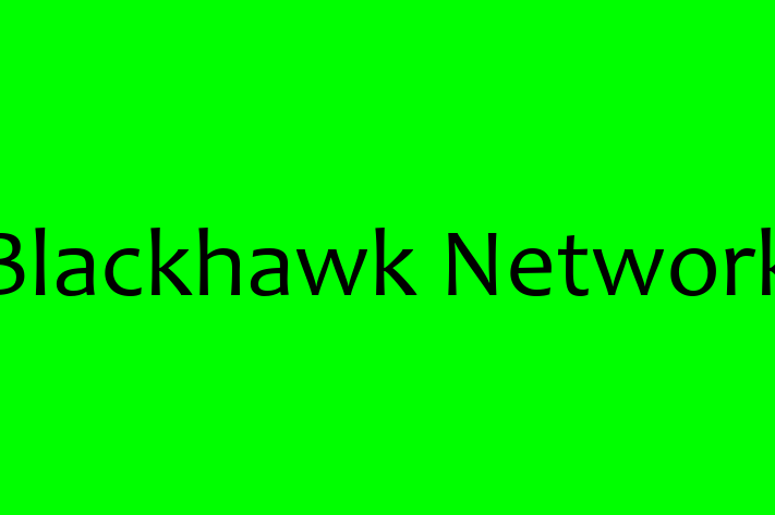 Software Solutions Provider Blackhawk Network