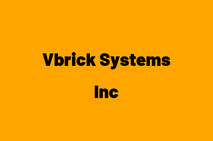 Application Development Company Vbrick Systems Inc