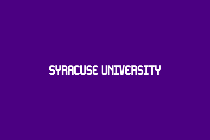 Talent Management Syracuse University