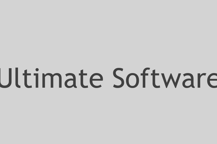 IT Company Ultimate Software