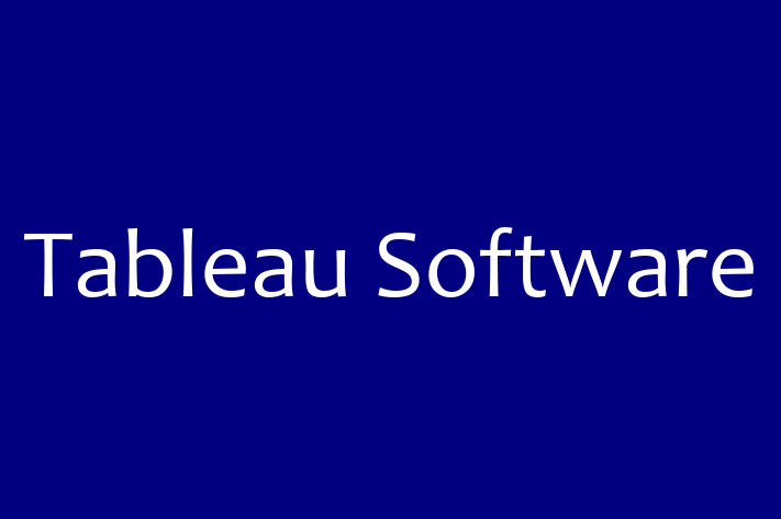 Tech Solutions Company Tableau Software