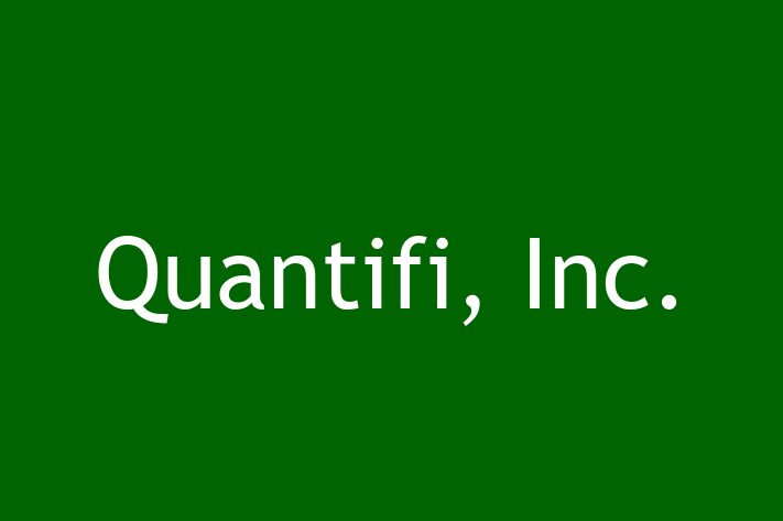 Software Solutions Provider Quantifi Inc.