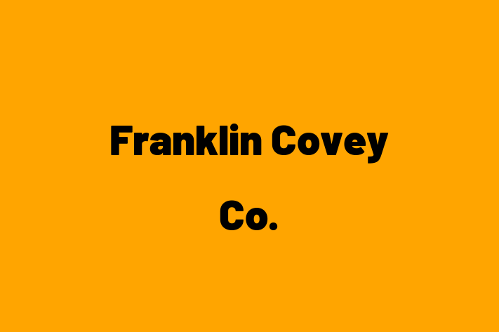 Digital Solutions Provider Franklin Covey Co.